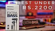 Sony MDR-XB55AP Extra Bass In-Ear Headphones Review: Worth Buying!