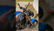 2023 xsr900 Black Widow Full Exhaust System sound and review.