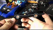 The 6 versions of the corgi 1:43 Scale 1966 Batmobile