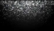 Glowing Silver Dust Particles Background Looped Animation | Free HD Version Footage