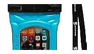 geckobrands Float Phone Dry Bag - Waterproof & Floating Phone Pouch – Fits Most iPhone and Samsung Galaxy Models