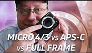Camera Sensor Sizes: Micro Four Thirds vs APS-C vs Full Frame