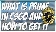 WHAT IS CSGO PRIME AND HOW TO GET IT!! | PRIME VS NON-PRIME