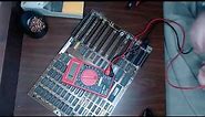 Repair of an IBM PC XT 5160 Motherboard