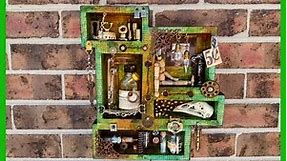 Assemblage Box with Cool Findings