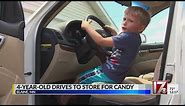 MN 4-year-old drives to gas station for candy