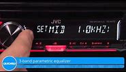 JVC KD-R470 Display and Controls Demo | Crutchfield Video