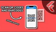 Scanning QR-Codes or Barcodes with Flutter (mobile_scanner) #Flutter #AppDevelopment