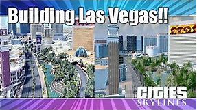 Building Las Vegas: Cities Skylines