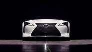 The Lexus LC Convertible Concept World Debut