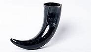 750 ML Buffalo Horn Mugs, Viking Drinking Horn Mugs for Men and Women, Handcrafted Real Horn Mugs | Viking Horn Cup for Mead, Ale and Beer