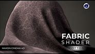 Cinema 4D: Creating a Realistic Fabric Using C4D Texture shader [Cotton] | Advanced!!