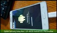 Update Samsung Galaxy Note 5 SM-N920V to Android 6.0.1 Marshmallow