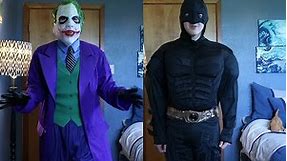 Reviewing the Batman and Joker costumes from The Dark Knight (Rubies)