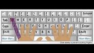 Keyboard Alphabet Fingers