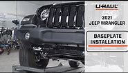 2021 Jeep Wrangler Baseplate Installation (For Flat Towing)