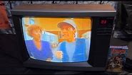 1990 Sharp Linytron 19RP519 CRT TV Cleaning and Testing