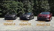 Comparing 2018 Camry Hybrid Models - How to pick your trim level (part 3 in series)