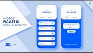 Animated Wallet UI Design Tutorial In Kodular | UI UX Design In Kodular With Free AIA File