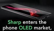 Sharp’s entry into the OLED market will bring some much-needed competition