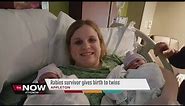 Wisconsin rabies survivor Jeanna Giese-Frassetto gives birth to twins