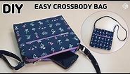 DIY EASY CROSSBODY BAG/ Shoulder bag / sewing tutorial [Tendersmile Handmade]