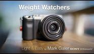 Full-Frame Weight-Watchers - Sony Alpha light & compact G series prime lenses
