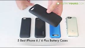 5 Best Battery Cases for iPhone 6S / 6S Plus - mophie,OtterBox,Incipio,Boost