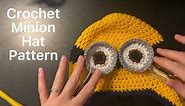How to crochet a minion hat