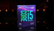 Intel Core i5 9600KF CPU Unboxing