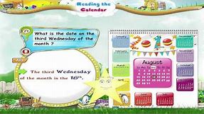 Learn Grade 3 - Maths - Reading the Calendar