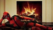Deadpool-Movie Fireplace Live Wallpaper