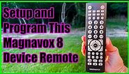 Setup And Program This Magnavox 8 Device Universal Remote