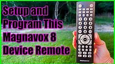 Setup And Program This Magnavox 8 Device Universal Remote