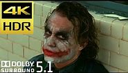 The Joker Escapes from Prison Scene | The Dark Knight (2008) Movie Clip 4K HDR