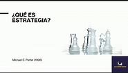 ¿Qué es Estrategia? Explicado por Michael Porter