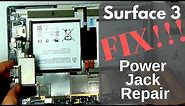 Microsoft Surface 3 Charging Port Repair