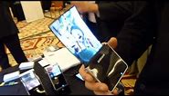 Samsung Flexible OLED display Hands-on