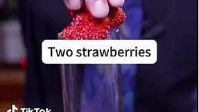 How to make a strawberry Blue Cocktail#cocktail #foryou #summercocktails #drink #cocktails #fypシ #drinks #foryoupage