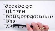 A Beginner's Guide to Uncial Calligraphy with Janet Takahashi
