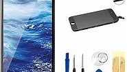 Master Screen for iPhone 6 (4.7 inch) Screen Replacement LCD Digitizer Replacement Frame Display Assembly Set(Free Tools Included)（Black)