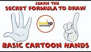 Cartoon Hands Tutorial, Step by Step