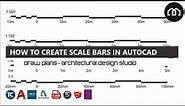 How To Create Your Own Scale Bars | AutoCAD |TurboCAD