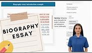 How to Write a Biography Essay: Explained in 7 Minutes
