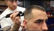 Buzz Cut Hairstyle Number 3 On Top With Skin Fade