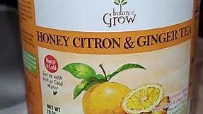 @Costco Honey Citron Ginger Tea 🍵 Its very Tasty & Boosts the Immune System #costco #tea #hottea