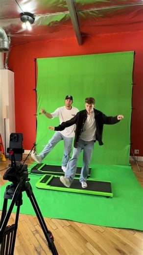 The things we do for a 15-second video 💀