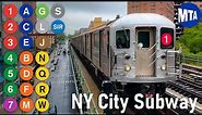 🇺🇸 New York City Subway | All the Lines