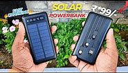 Fast Charging Solar Powerbank⚡| Review 🔥