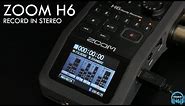 Zoom H6 - Record Inputs 1&2 or 3&4 in Stereo